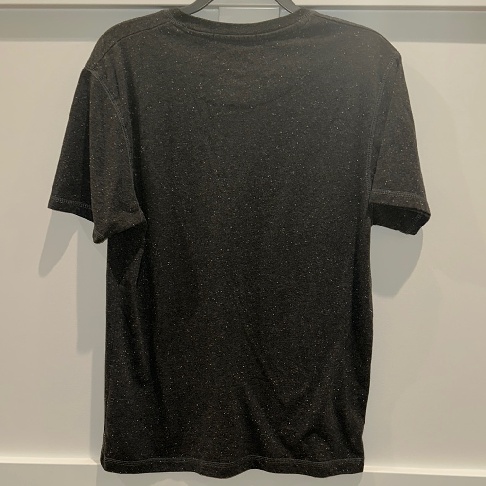 Beverly Hills Polo Club Black Short Sleeve Henley Tee - Picture 3 of 3